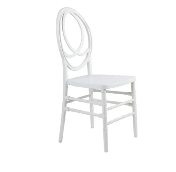 Phoenix Chair White with Cushion
