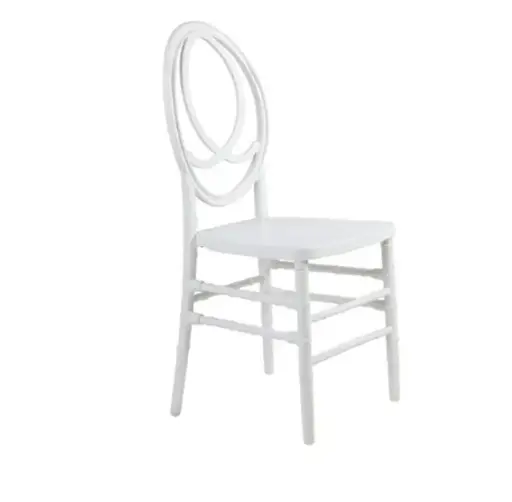 Phoenix Chair White with Cushion