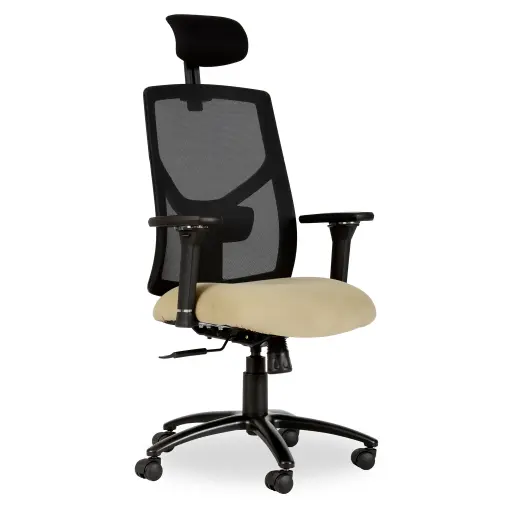 FORTRESS HIGH BACK Heavy-Duty Chair - With Headrest